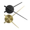 Levemolo Retro Style Metal Clock Kit Simple Elegant Bedroom Wall