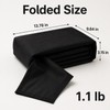 Black Lawnmower Cover for Outdoor Storage - Waterproof Anti-UV Rainproof