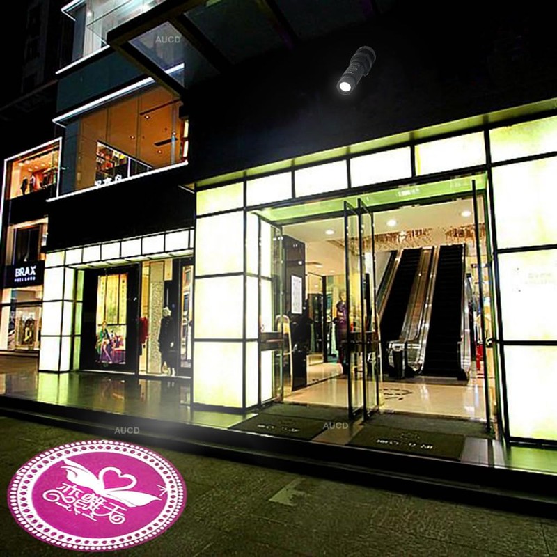 20W LED Static HD Zoom AD Logo Advertise Projector Lamps