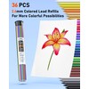 Four Candies Mechanical Colored Pencils, Erasable Mechanical Pencils with Sharpener