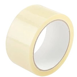 TRIMATT Extra Wide 72 mm 3 Inch Tape - Transparent - Resistant - Close Large or Heavy Boxes - Moving Shipping Packaging