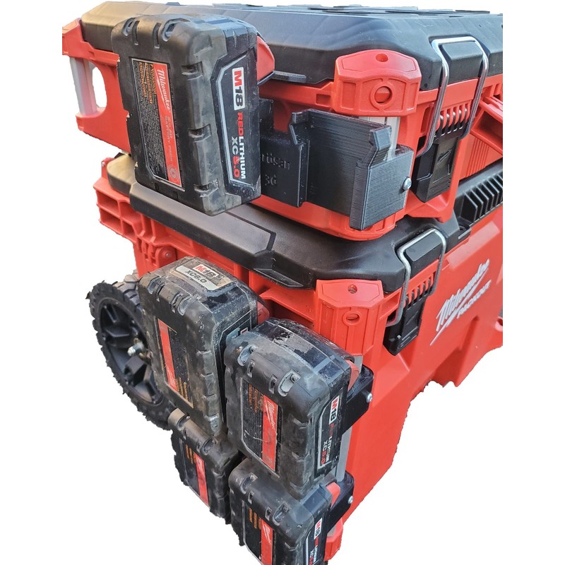 battery holder for packout toolbox (side)