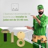 Amig - Ultra Wide Angle Brass Door Viewer | Easy