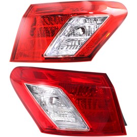 For Lexus ES350 Tail Light Assembly 2007 2008 2009 Driver and Passenger Side Pair/Set | Outer | LX2804101, LX2805101 | 8156133500, 8155133500