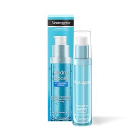 Neutrogena Hydro Boost Suero Hidratante con Ácido Hialurónico, Hidratante Facial para Piel Seca, Hidratante Sin Aceite No Comedogénico, 1 FL OZ
