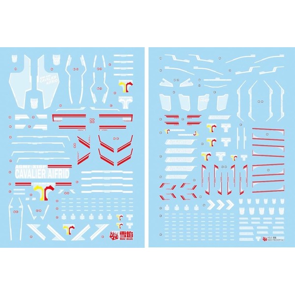 Fluorescent!! HG RG EG 1/144 Robot MS Snow Company Detail