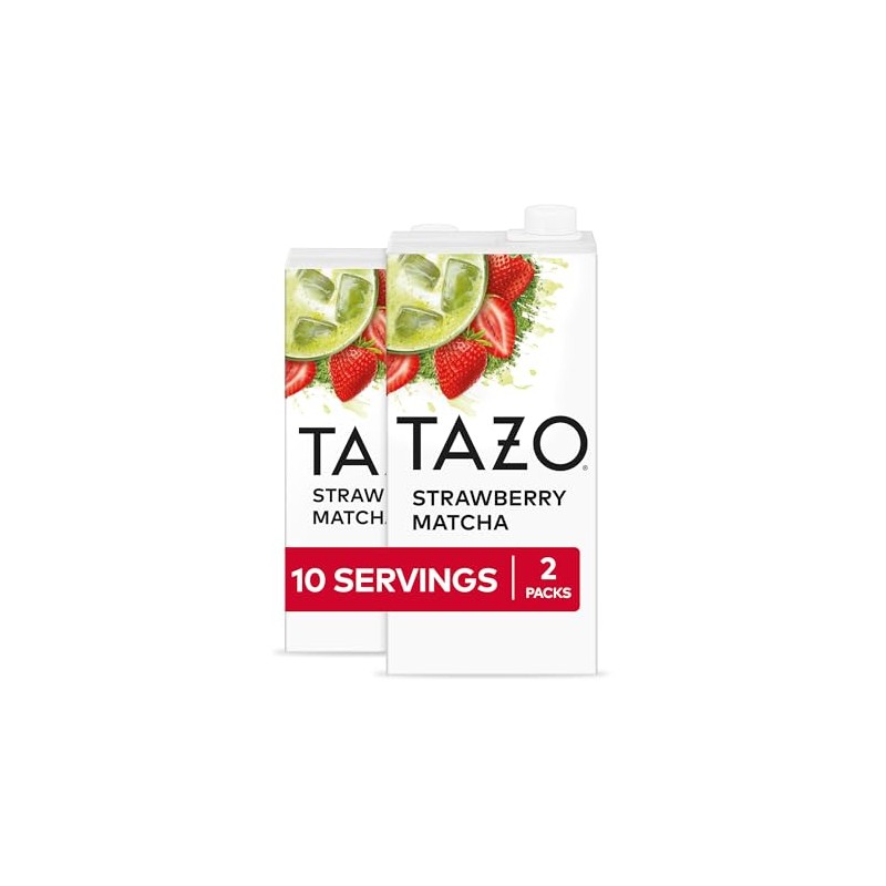TAZO Strawberry Matcha Latte Concentrate - Delicious & Versatile