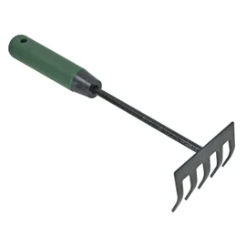 Faithfull Tools FAIESSHRAKE Essentials Hand Drag Rake, Blue, 8.5 x 29 x 6.5 cm