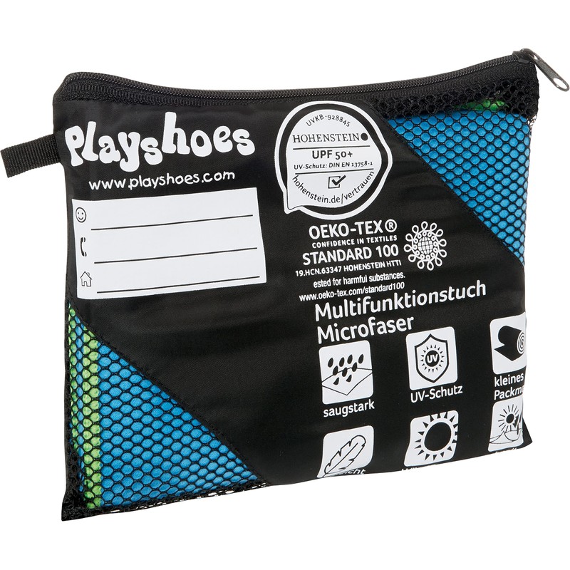 Playshoes Unisex Multifunctional Towel Bath Towel Microfibre 7 - Blue