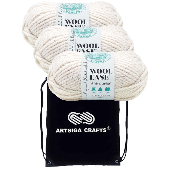 Lion Brand Wool Ease Thick & Quick Starlight - Metallic