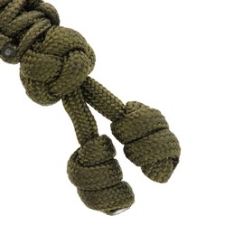 M-Tac Skull Knife Lanyards with Beads - Paracord Lanyard - Tactical Lanyard for Knife - Loopy Snake