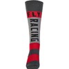 Fly Racing 2022 MX Riding Socks (Thick Red/Grey, SM/MD)