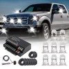 SMALLFATW Hideaway Strobe Lights Kit 8 HID Bulbs 13 Flashing