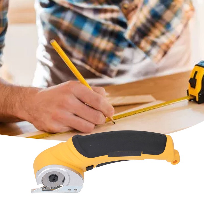 Cordless Electric Scissors ABS Handle Stainless Steel Blade Handheld Electric