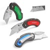 WORKPRO Folding Utility Knife Set Quick Change Blade, Back-lock Mechanism