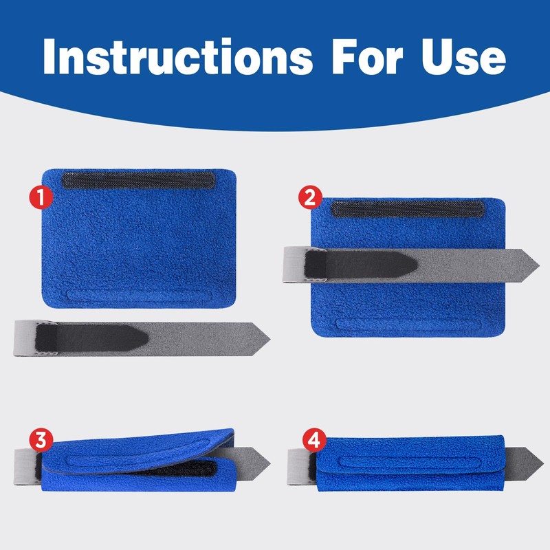 AZEN 8 Pack CPAP Strap Covers, CPAP Mask Strap Cover,