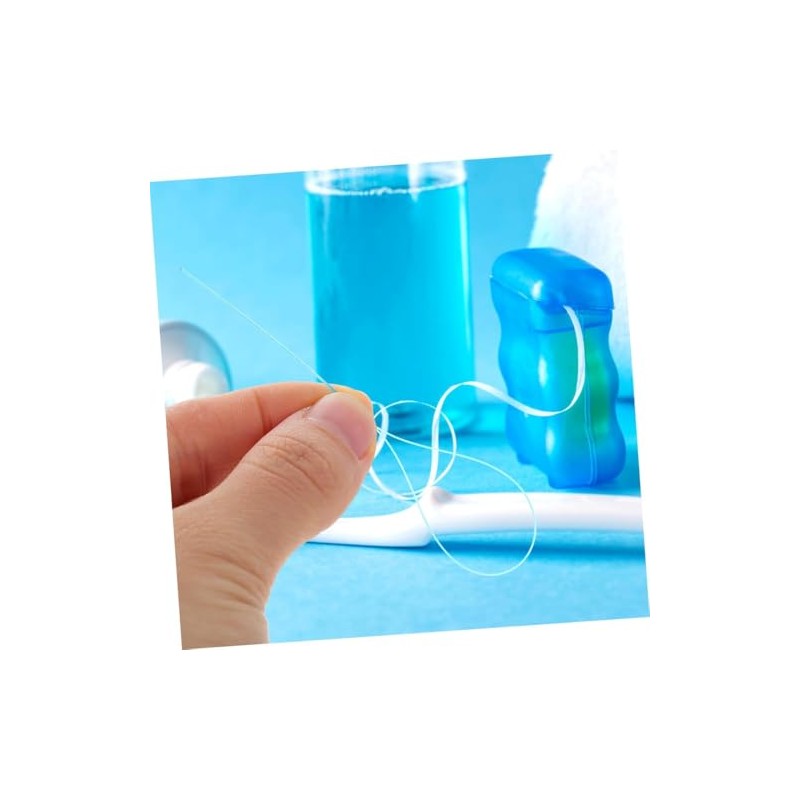 150 Nylon Floss Sticks, Portable Oral Cleaning Tool with storabox,