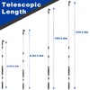 Telescoping Boat Hook Pole for Docking, 2.46-12ft Boat Hook long