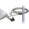 Navilock 20653 Cable Lock Silver 6ft - Anti-Theft (Silver, Laptop,