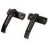 KOTARBAU® Pair of Handles 125 mm with Rosettes and Square