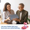 Anycosy Shower Seat Cushion Waterproof,Bathtub Cushion for Transfer Benches,Slip-Resistant 3D