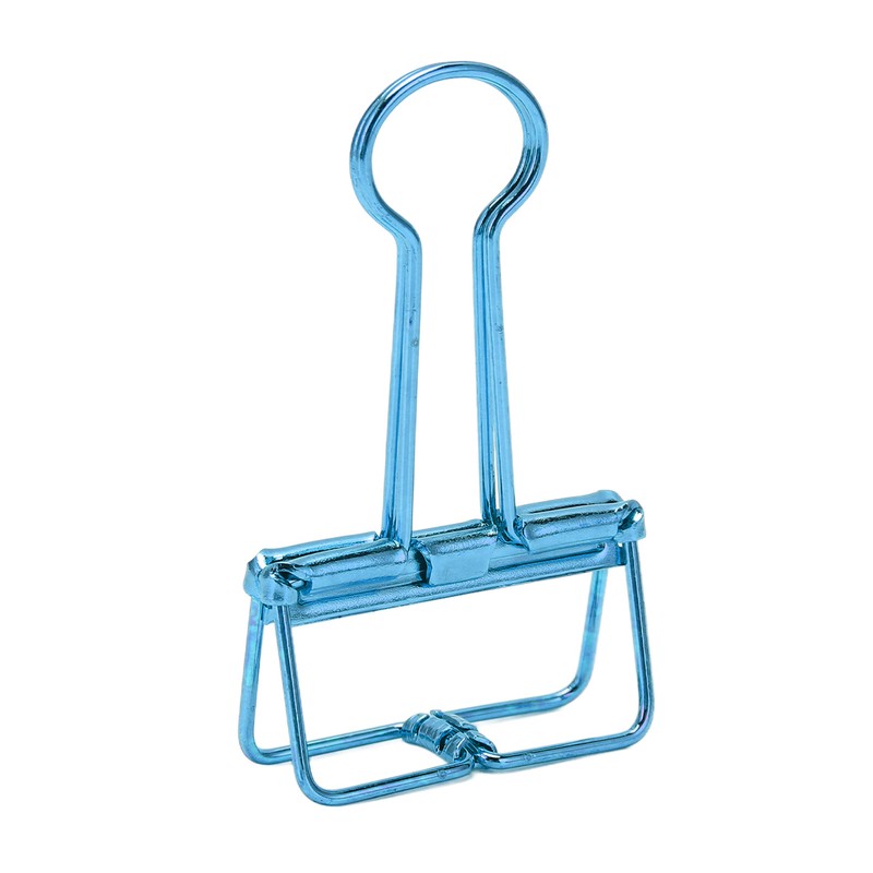 50Pcs Hollow Binder Clips Metal Paper Binder Clips for Documents