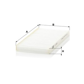 Original MANN-FILTER Interior Filter CU 2214-2 – Cabin air filter set (set of 2) – For passenger cars