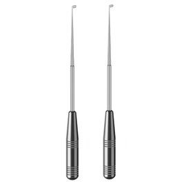 Fishing Unhooking Disgorger, 2 Pcs Stainless Steel Fishing Hook Quick Removal Device, Fish Hook Security Extractor for River Fising Sea Fishing (Black)