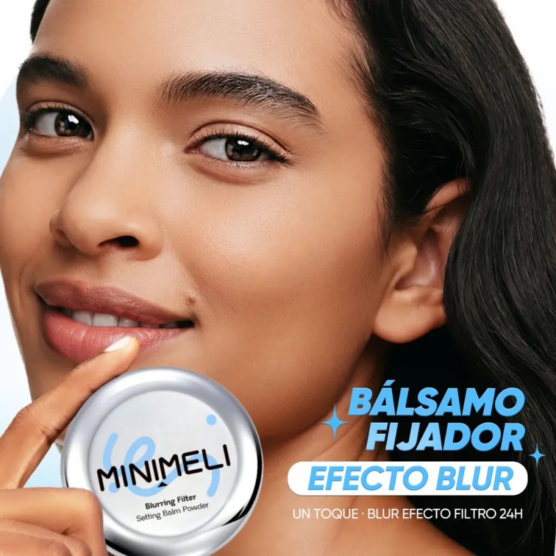 Minimeli - Kit Base Maquillaje+polvo Spf30 Alta Cobertura 24h -