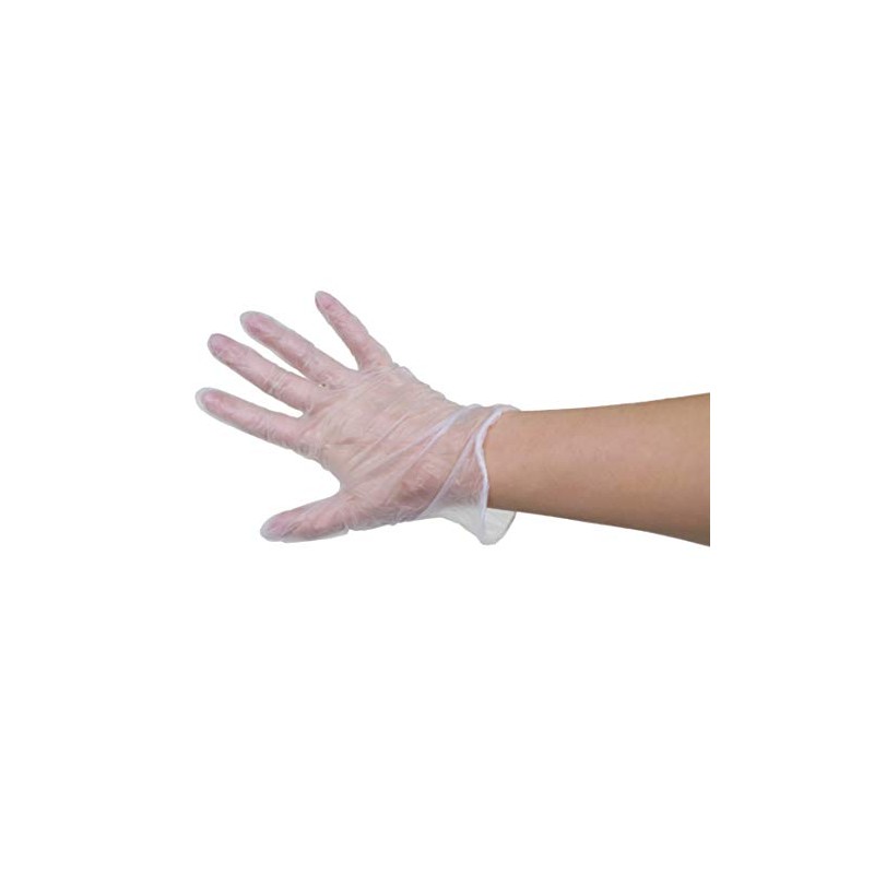 Toyland® Pack of 20 Disposable High Performance PVC Gloves -