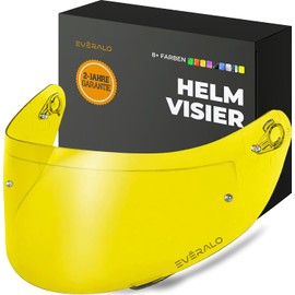 Compatible with Visor Agv K1 - K1s - K3sv - K5 - K5s - S4sv - Horizon - Skyline - Strada - Stealth sv - Compact - GT-2 (Yellow Night)
