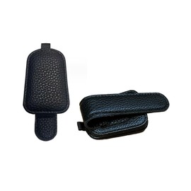 JAVOedge (2 Pack) Magnetic Sunglasses Holders for Car Visor, Van Accessories, Car Organizers for Women & Men Roadtrip Essentials