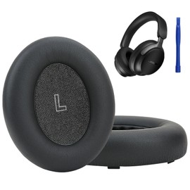 Earpads Replacement Compatible with Bose QuietComfort(QC) Ultra Headphones with Premium Protein Leather and Memory Foam (Black)
