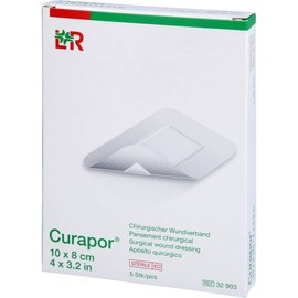Lohmann & Rauscher GmbH & Co.KG Curapor Sterile Surgical Dressing 8 x 10 cm Pack of 5