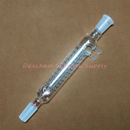 Deschem 200mm,24/40,Glass Spiral Reflux Condenser,New Advance Lab Glassware