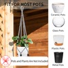 IDEEEPAN 3 Pack Macrame Plant Hanger - 35"/29"/23" Different Sizes,