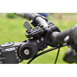 Teasi One 40-12-5398 Handlebar Holder with Fix Light Cable Ties Black
