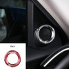 CKE Bling Crystal Audio Speaker Ring Cover Interior Door Trim