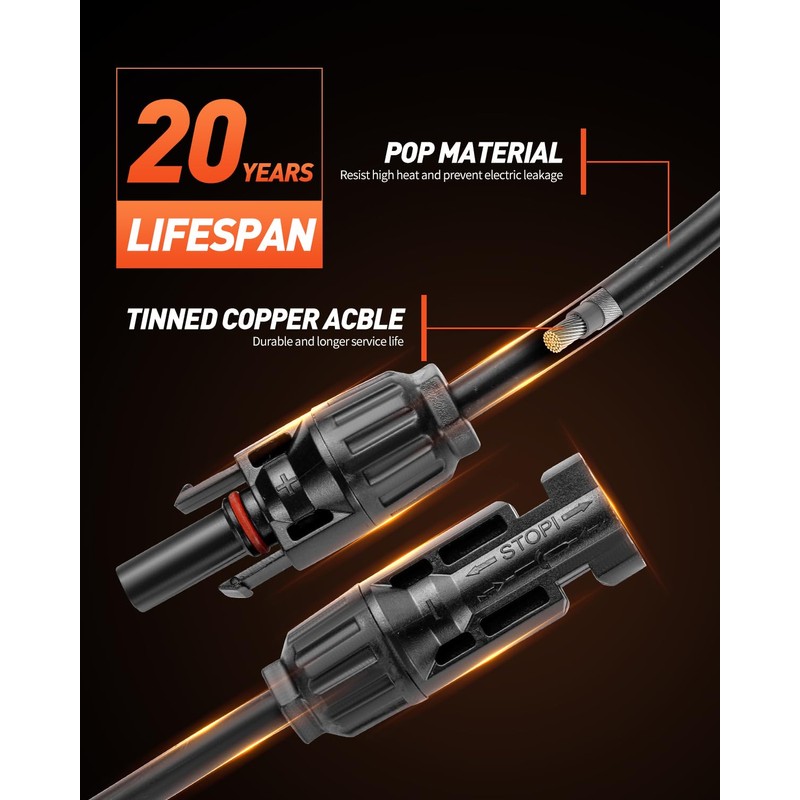 kiMing Solar Y Connector - 1 to 6 Parallel Solar