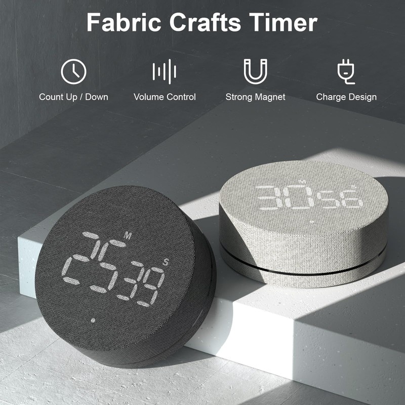 AVINIA Kitchen Timer - Timer with 99 Minutes Countdown/Count-Up Egg