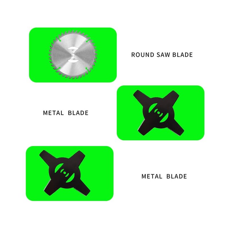 Manganese Stainless Steel Round Weed Wacker Saw Blade Attachments,Lawn Tool