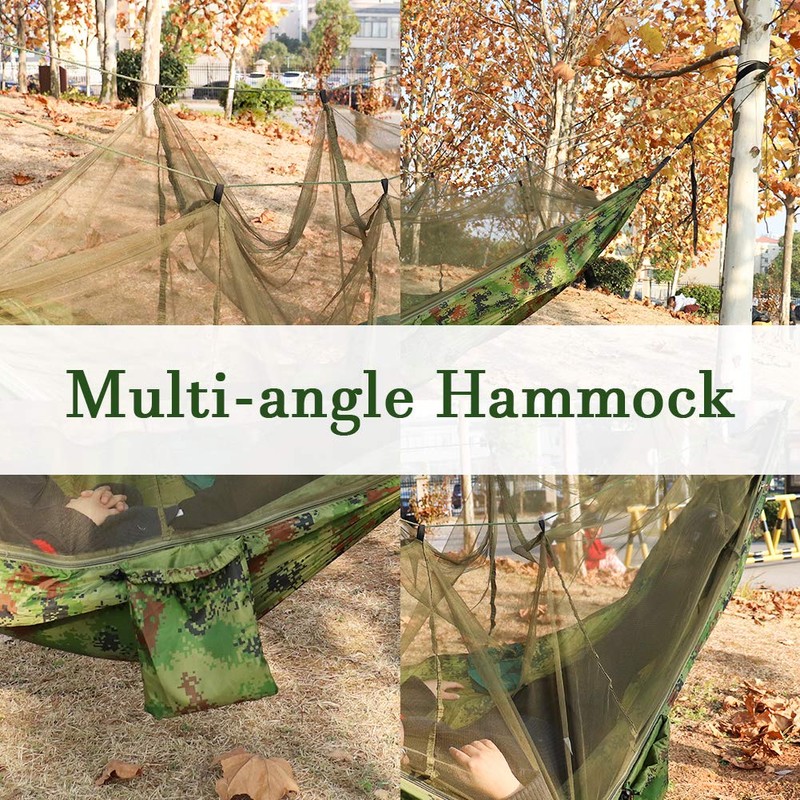 ValueHall Camping Hammock with Mosquito Net Ultralight Single and Double