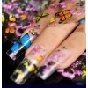 Unbranded Butterfly Nail Foil Transfer Roll Cherry Blossom Decal Stickers