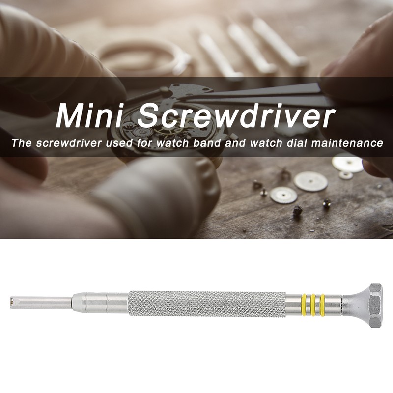 CH‑1.2 Watch Screwdriver Mini Alloy Screwdriver Micro Repairing Tool for