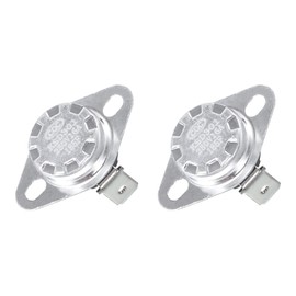 MECCANIXITY DC47-00016A Dryer Thermostat KSD301 Thermostat 250V 16A Replaces AP4201894 2068545, PS4205213, Pack of 2