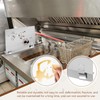 2 Packs Stainless Steel Fryer Splash Guard Commercial Splatter Guard
