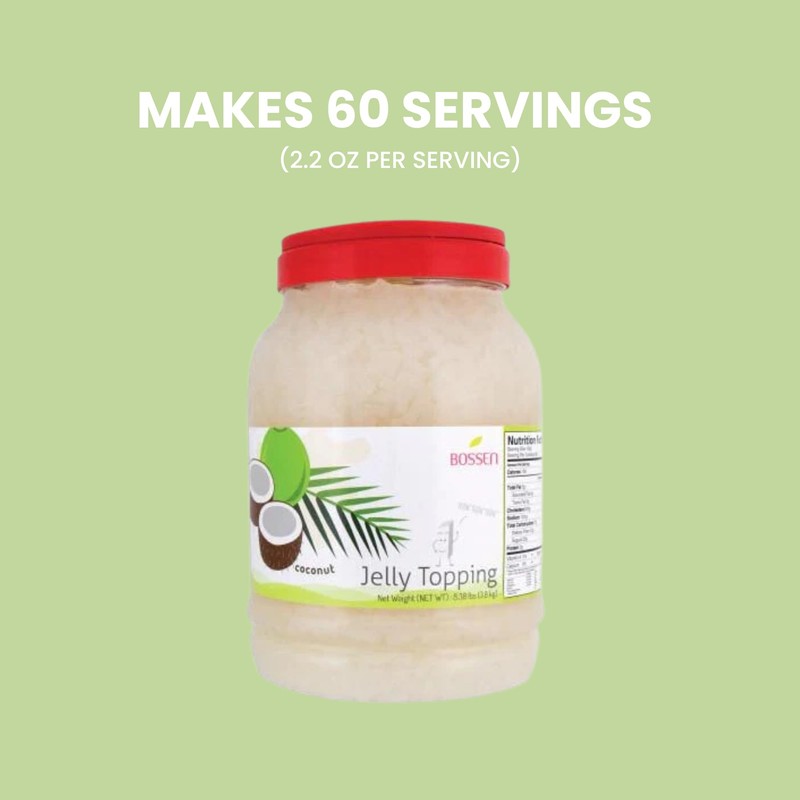 Bossen Jelly Topping-8.38lbs/bottle-variation (Coconut)
