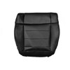 Zieichy Driver Side Bottom Replacement Microfiber Leather Seat Cover Black#ALX9 Fit for Jeep Wrangler 2008 2009 2010 2011 2012