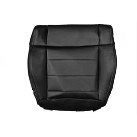 Zieichy Driver Side Bottom Replacement Microfiber Leather Seat Cover Black#ALX9 Fit for Jeep Wrangler 2008 2009 2010 2011 2012