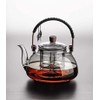 ZENATION Japanese Style 950ml Glass Teapot with Removable Infuser, Stovetop